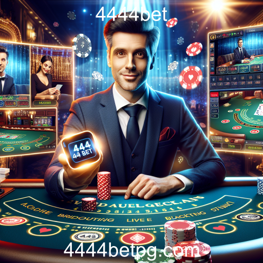 Descubra a Experiência Imersiva dos Jogos Ao Vivo no 4444bet